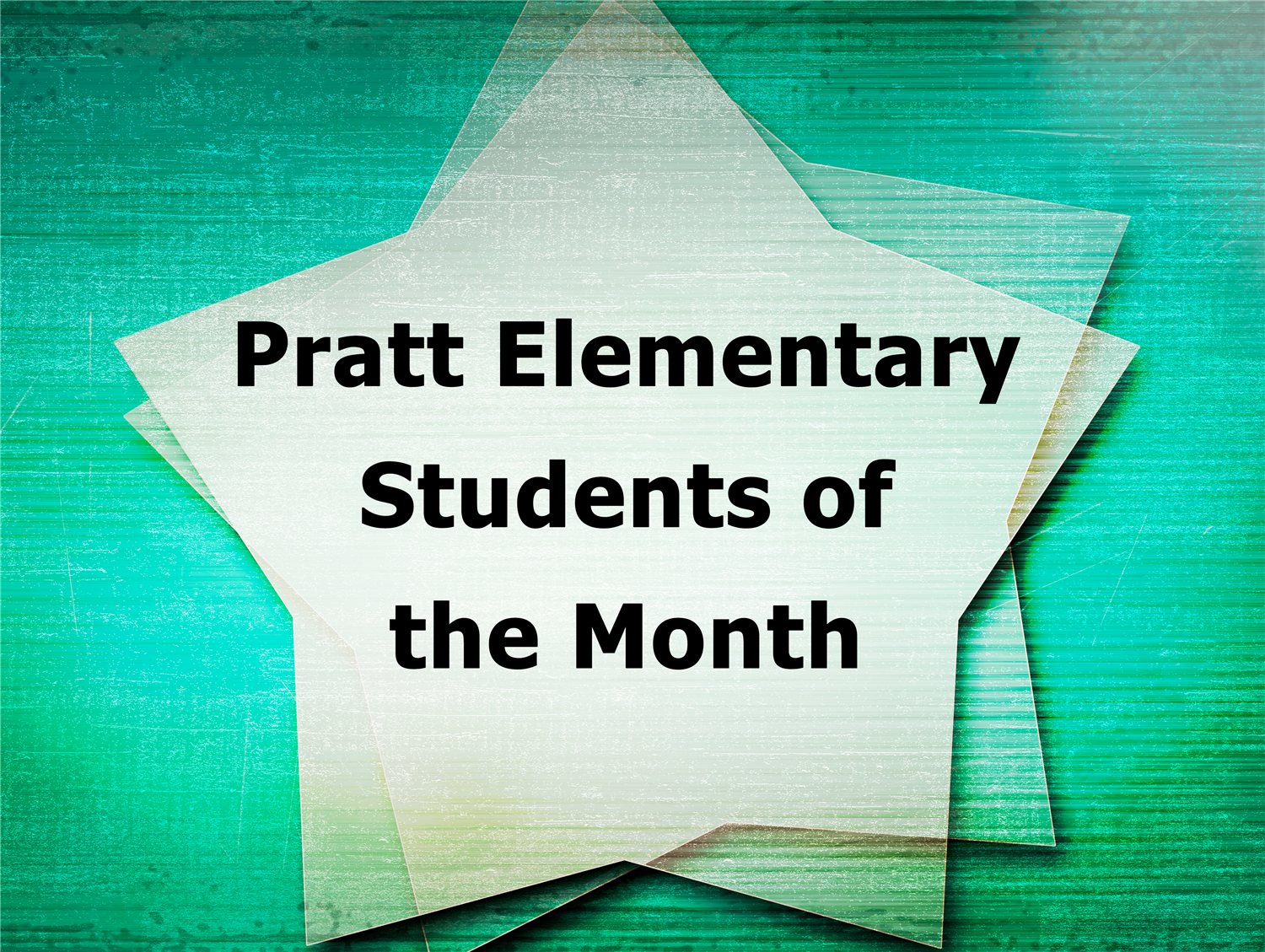   students of the month
